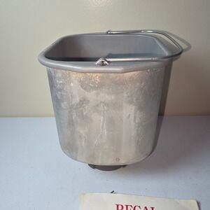 Regal Kitchen Pro Bread Maker Pan/Paddle/Manual OEM Replacement Parts K6774